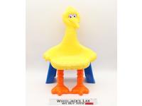 Big Bird Sesame Street 1979 Knickerbocker Preschool Child Toddler Plastic Chair