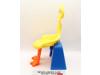 Big Bird Sesame Street 1979 Knickerbocker Preschool Child Toddler Plastic Chair
