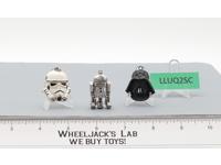 R2-D2 Stormtrooper Darth Vader Charms Pendants Star Wars Lucasfilm Vintage Metal
