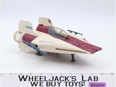 A-Wing Fighter 100% Complete Star Wars Droids 1985 Kenner Vintage Vehicle