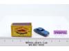 Jaguar 3.4 Litre Saloon No. 65 MOKO Lesney Matchbox 1959 Vtg England w/ B4 Box