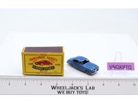 Jaguar 3.4 Litre Saloon No. 65 MOKO Lesney Matchbox 1959 Vtg England w/ B4 Box
