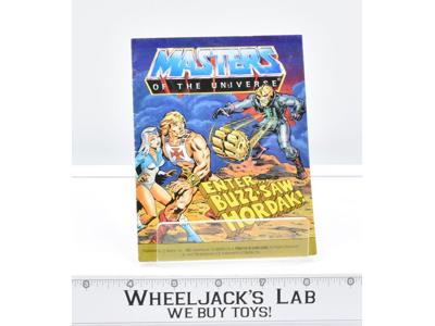 Enter... Buzz-Saw Hordak! Mini Comic Book He-Man MOTU 1980's Mattel