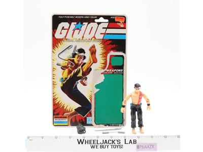Quick Kick V1 Complete W/ 34 Cardback G.I. Joe 1985 Hasbro Vintage Action Figure