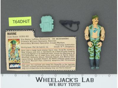 Gung Ho V1 100% Complete G.I. Joe 1983 Hasbro Vintage Figure