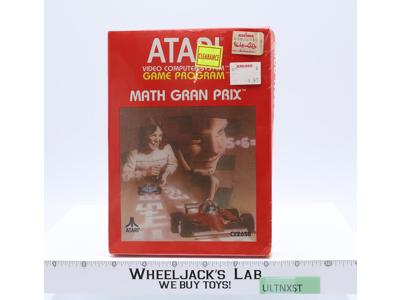 Math Gran Prix Atari 2600 1987 NEW SEALED Video Game Cartridge