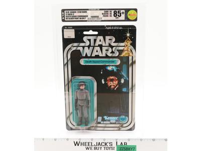 Death Squad Commander No Silver Paint on Belt AFA GRADED 85+ 12 Back-C Star Wars