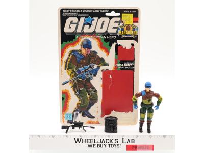 Low-Light Marauders 100% 34 Cardback 1989 G.I. Joe Hasbro Vintage Action Figure
