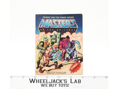 He-Man and the Power Sword RARE Mini Comic 1981 MOTU Masters of the Universe
