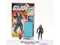 Baroness V1 Complete W/32 Cardback & Bubble 1984 G.I. Joe Hasbro Vintage Figure