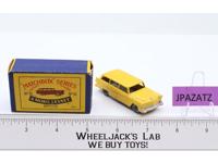 American Ford Station Wagon No. 31 MOKO Lesney Matchbox 1957 Vtg England w/ Box