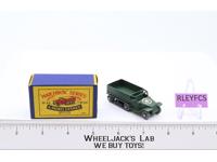 M3 Army Personnel Carrier No. 49 MOKO Lesney Matchbox 1958 Vtg England w/ B2 Box