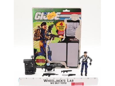 Dial-Tone 100% Complete W/ 28 Card V3 GI Joe Action Figure Vintage 1990 Hasbro