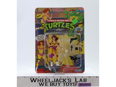 April O'Neill 49-Back Teenage Mutant Ninja Turtles TMNT 1992 Playmates NEW MOC