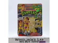 April O'Neill 49-Back Teenage Mutant Ninja Turtles TMNT 1992 Playmates NEW MOC