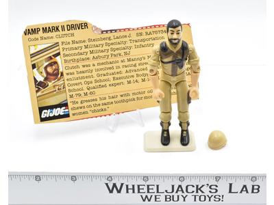 Clutch Vamp Mark II Driver 100%Complete GI Joe 1983 Hasbro Vintage