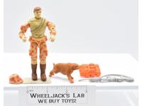 Spearhead &amp; Max V2 GI Joe Night Force 1988 Hasbro Action Figure ARAH Vintage