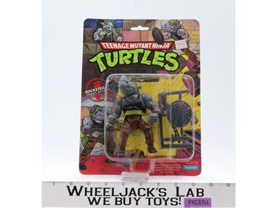 Rocksteady 10-Back Teenage Mutant Ninja Turtle TMNT 1988 Playmates NEW SEALED