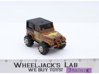 Jeep CJ Renegade Golden Eagle 4x4 BROWN Rough Riders 1981 LJN Toys Vtg WORKS