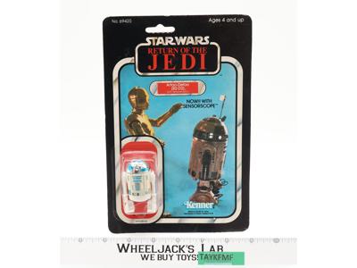 R2-D2 W/ SENSORSCOPE 77 Back-A Star Wars ROTJ 1983 Kenner NEW MOSC SEALED