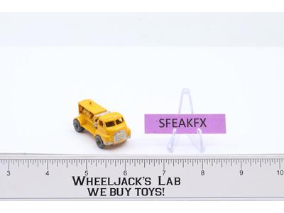 Bedford Compressor Truck No. 28 MOKO Lesney Matchbox 1956 YELLOW Vtg England