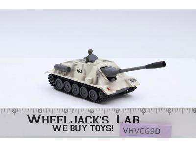 SU-100 Russian Medium Tank Destroyer #905 Corgo Toys White 1974 Hong Kong
