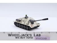 SU-100 Russian Medium Tank Destroyer #905 Corgo Toys White 1974 Hong Kong