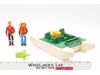 #307 Wilderness Patrol Pontoon Boat + 2 Figures Adventure People Fisher Price