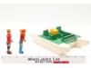 #307 Wilderness Patrol Pontoon Boat + 2 Figures Adventure People Fisher Price