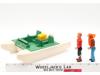 #307 Wilderness Patrol Pontoon Boat + 2 Figures Adventure People Fisher Price