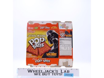 Lava Berry Explosion Pop Tarts Star Wars 2005 Kellogg's EMPTY BOX