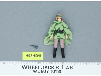 Princess Leia W/Combat Poncho 100% Complete Star Wars ROTJ 1984 Kenner NO REPRO
