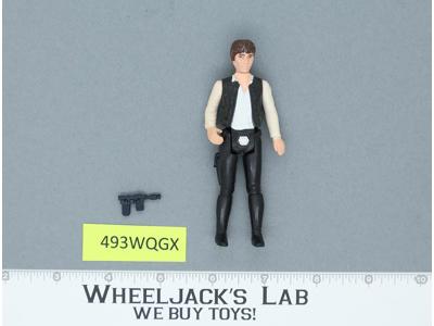 Han Solo BIG HEAD 100% Complete Star Wars 1977 Kenner Action Figure NO REPRO