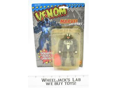 Venom Marvel Super Heroes Squirts Alien Liquid Spider-Man MISB 1994 Toybiz