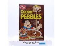 The Flintstones Cocoa Pebbles Cereal 1987 Post Vintage EMPTY BOX