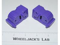 Trypticon Left & Right Brunt Tank Tread G1 Transformers Vintage Action Figure