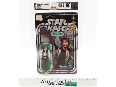 Han Solo Small Head AFA GRADED 80 80/80/80 12-Back-A Star Wars 1978 Kenner