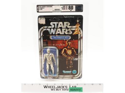 C-3PO AFA GRADED 80 80/85/85 12 Back-A Star Wars 1978 Kenner Figure NEW SEALED