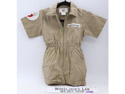 Ghostbusters Zippered Jumpsuit Khaki Columbia Pictures 1988 Youth Size 6