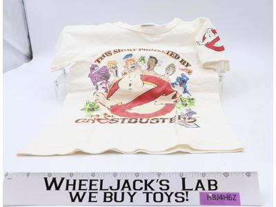 The Real Ghostbusters Youth Size Small T-Shirt 1980s This Shirt Protected By