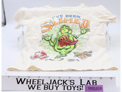 The Real Ghostbusters Youth Size Small T-Shirt 1980s I've Been Slimed Vintage