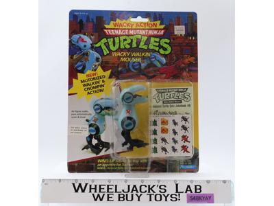 Wacky Walkin' Mouser Wacky Action TMNT 1989 Playmates NEW MOSC SEALED