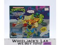 Double Barreled Plunger Gun TMNT 1989 Playmates Action Figure Vehicle NEW SEALED