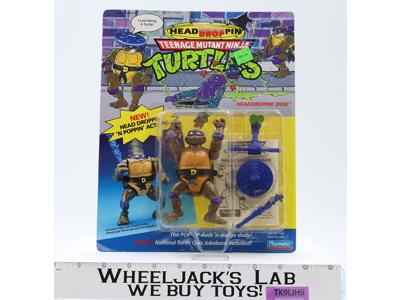 Headdroppin' Don Teenage Mutant Ninja Turtle TMNT 1991 Playmates NEW SEALED