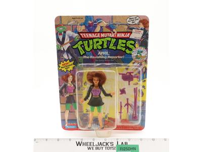 April Ravishing Reporter Teenage Mutant Ninja Turtles TMNT Playmates NEW SEALED