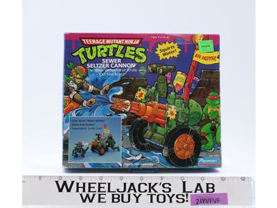 Sewer Seltzer Cannon TMNT 1990 Vintage Playmates Toys Vehicle NEW SEALED