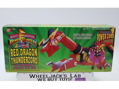 Red Dragon Thunderzord 100% Complete Power Rangers 1994 Bandai Vintage