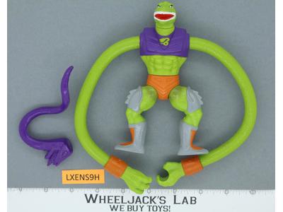 Sssqueeze 100% Complete He-Man Masters of the Universe MOTU 1987 Mattel Vintage