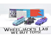 Battle Squad Micromaster~100% Complete 1990 G1 Transformers Action Figure W TECH