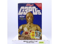 C-3PO's Cereal Star Wars 1984 Kellogg's Vintage EMPTY BOX